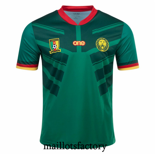 Maillots factory 23493 Maillot du Cameroun 2022/23 Domicile Vert Pas Cher Fiable