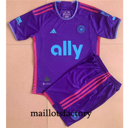 Achat Maillot du Charlotte Enfant 2023/24 Exterieur fac tory s0080