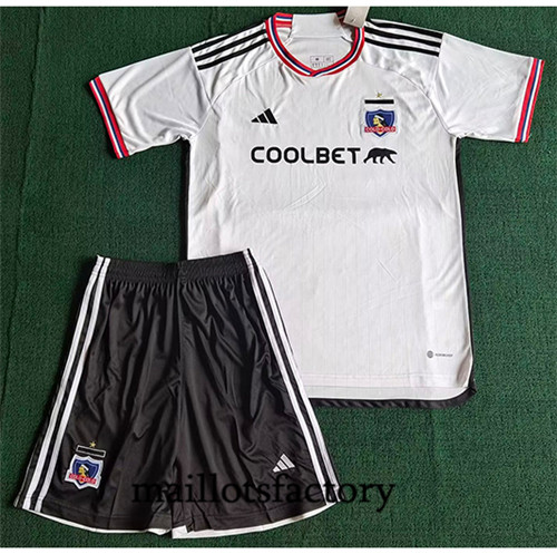 Achat Maillot du Colo Colo Enfant 2023/24 Domicile Blanc fac tory s0081