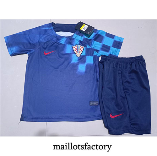 Maillots factory 23462 Maillot du Croatie Enfant 2022/23 Exterieur Pas Cher Fiable