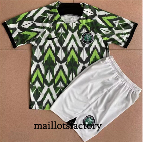 Achat Maillot du Nigeria Enfant 2023/24 Vert fac tory s0109