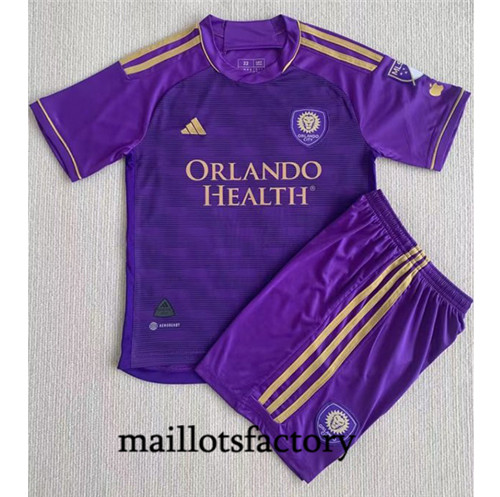 Achat Maillot du Orlando City Enfant 2023/24 Domicile fac tory s0102