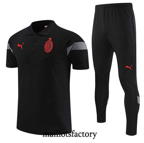 Achat Maillot du AC Milan 2022/23 noir fac tory s0484