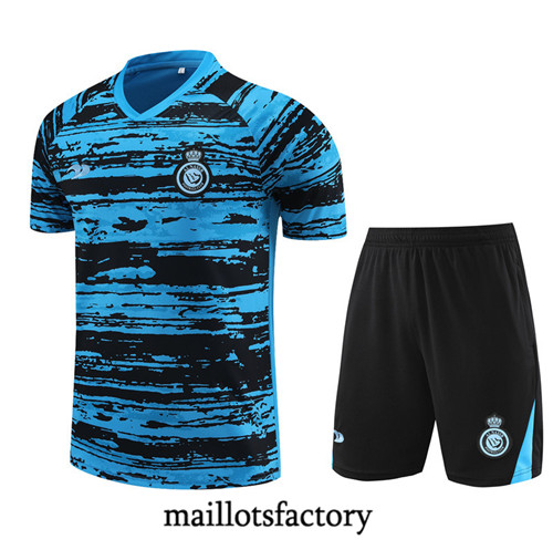 Achat Maillot du Al-Nassr + Short 2022/23 Bleu fac tory s0326