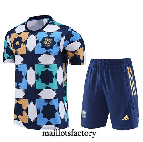 Achat Maillot du Algérie + Short 2023/24 Bleu fac tory s0379