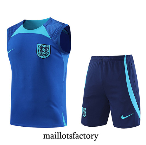 Achat Maillot du Angleterre Debardeur 2022/23 Bleu fac tory s0387