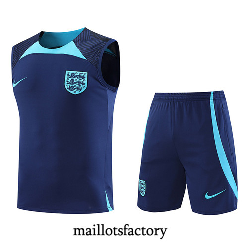 Achat Maillot du Angleterre Debardeur 2022/23 Bleu fac tory s0388