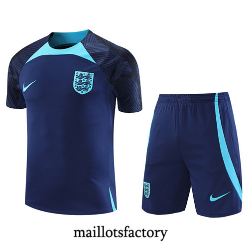 Achat Maillot du Angleterre + Short 2022/23 Bleu fac tory s0391