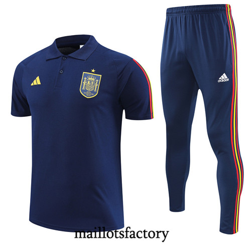 Achat Maillot du Espagne 2022/23 Bleu fac tory s0419