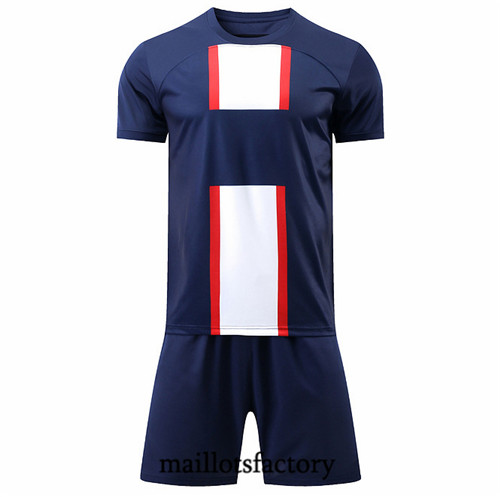 Maillots factory 23303 Kit d'entrainement Maillot du Without brand logo + Short 2022/23 Bleu Pas Cher Fiable