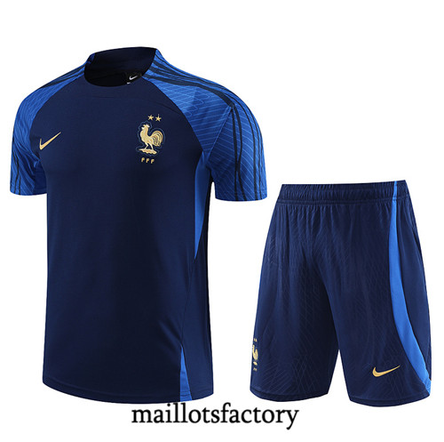 Achat Maillot du France + Short 2023/24 Bleu fac tory s0420