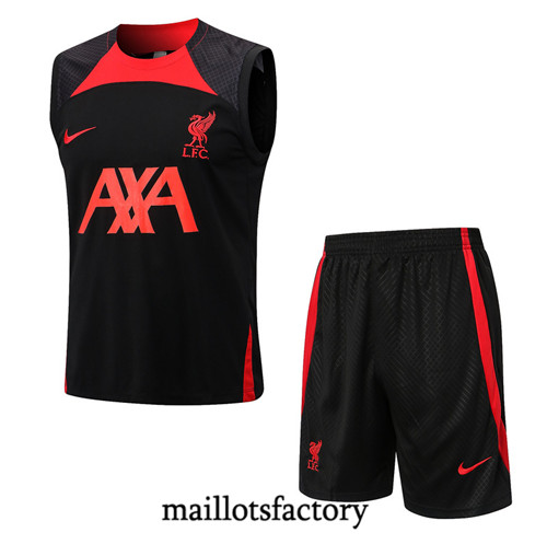 Achat Maillot du Liverpool Debardeur 2022/23 noir fac tory s0453