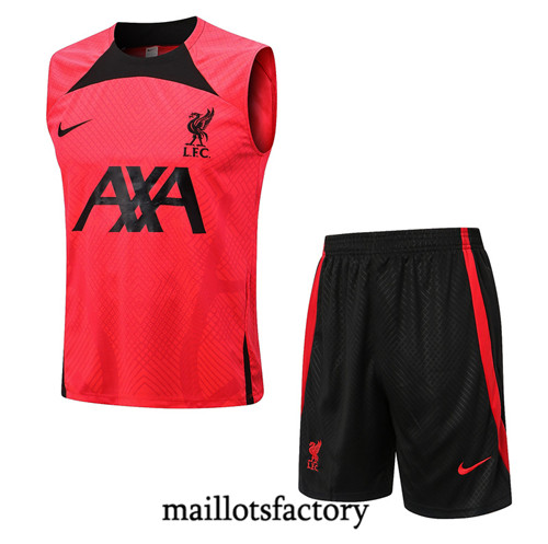 Achat Maillot du Liverpool Debardeur 2022/23 rouge fac tory s0454