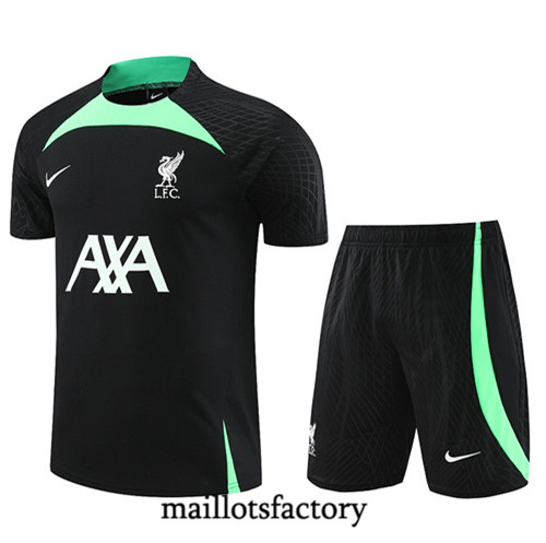 Achat Maillot du Liverpool + Short 2023/24 noir fac tory s0455