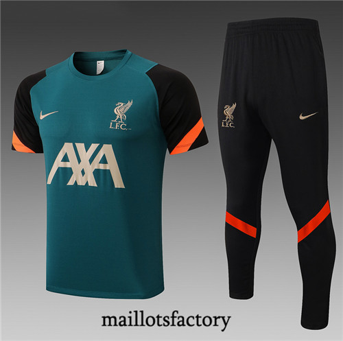 Achat Maillot du Liverpool 2022/23 vert fac tory s0463