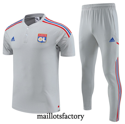 Achat Maillot du Lyon 2022/23 gris fac tory s0354