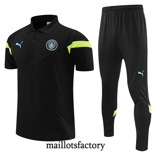 Achat Maillot du Manchester City 2022/23 noir fac tory s0470