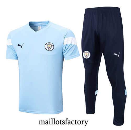 Achat Maillot du Manchester City 2022/23 Bleu fac tory s0471