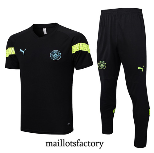 Achat Maillot du Manchester City 2022/23 noir fac tory s0472