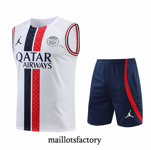 Maillots factory 23339 Kit d'entrainement Maillot du Paris PSG Debardeur 2022/23 Pas Cher Fiable