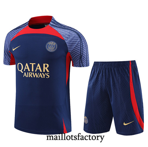 Achat Maillot du Paris PSG + Short 2023/24 Bleu fac tory s0364