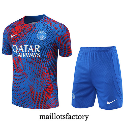 Achat Maillot du Paris PSG + Short 2022/23 Bleu fac tory s0365