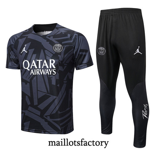 Achat Maillot du Paris PSG 2022/23 noir fac tory s0373