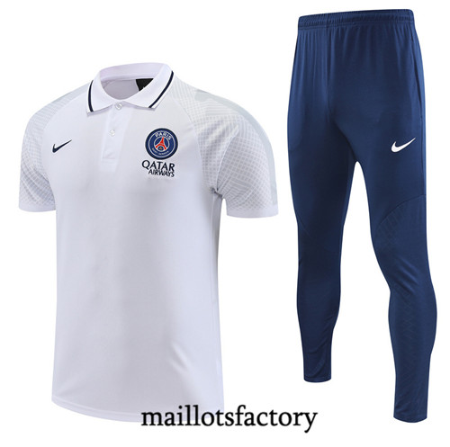 Achat Maillot du Paris PSG 2022/23 Blanc fac tory s0374