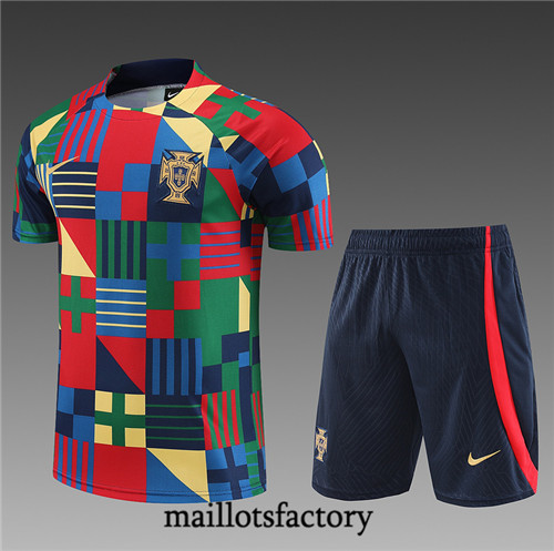 Achat Maillot du Portugal + Short 2023/24 Bleu fac tory s0436