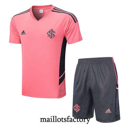 Achat Maillot du SC Internacional + Short 2022/23 rose fac tory s0328