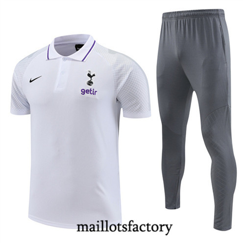 Achat Maillot du Tottenham Hotspur Polo 2022/23 Blanc fac tory s0480