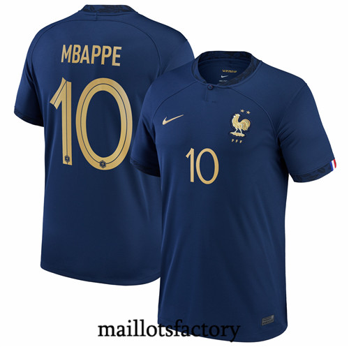 Maillots factory 23500 Maillot du France 2022/23 Domicile Mbappe 10 Pas Cher Fiable