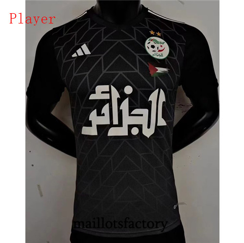 Achat Maillot du Player Algérie 2023/24 Noir fac tory s0217