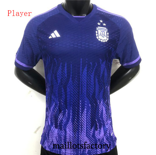 Maillots factory 23542 Maillot de Player Argentine 2022/23 Exterieur 3 star Pas Cher Fiable