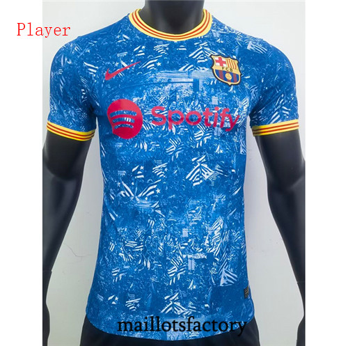 Maillots factory 23536 Maillot de Player Barcelone 2022/23 Bleu Pas Cher Fiable