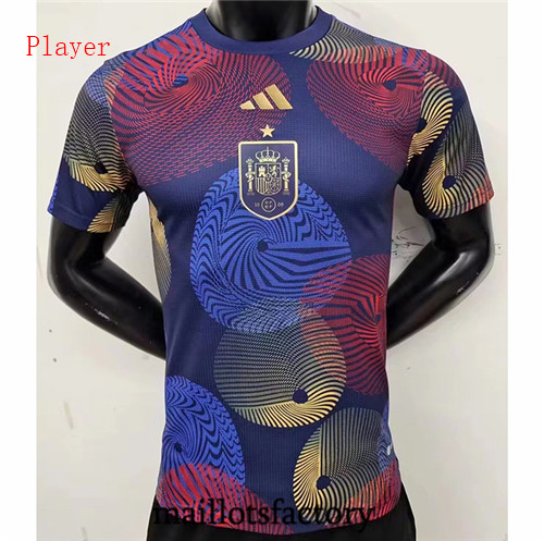 Maillots factory 23556 Maillot de Player Espagne 2022/23 Training Pas Cher Fiable