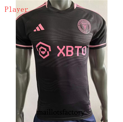 Achat Maillot du Player Inter Miami 2023/24 Exterieur Noir fac tory s0185