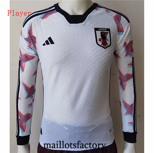 Maillots factory 23560 Maillot de Player Japon 2022/23 Exterieur Manche Longue Pas Cher Fiable