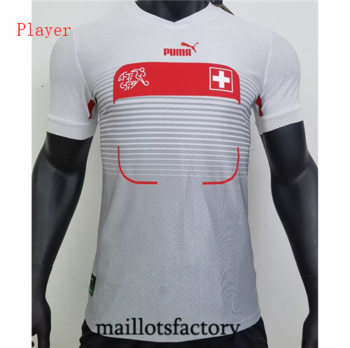 Maillots factory 23572 Maillot de Player Suisse 2022/23 Exterieur Pas Cher Fiable