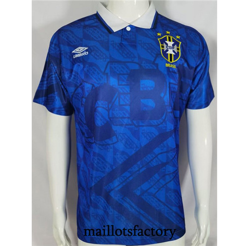 Maillots factory 23593 Maillot du Retro Brésil 1991-93 Exterieur Pas Cher Fiable