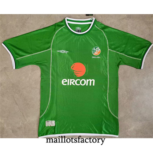 Achat Maillot du Retro Irlande 2002 Domicile fac tory s0288