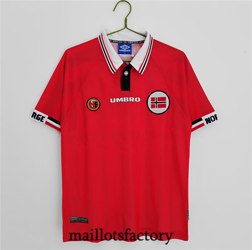 Maillots factory 23606 Maillot du Retro Norvège 1998-99 Domicile Pas Cher Fiable