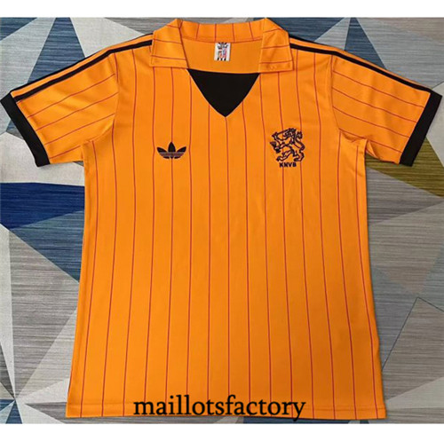 Achat Maillot du Retro Pays-Bas 1974-1984 Domicile fac tory s0289