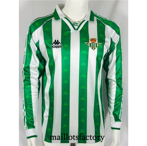 Maillots factory 23589 Maillot du Retro Real Betis 1995-97 Domicile Manche Longue Pas Cher Fiable