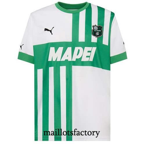 Achat Maillot du Sassuolo 2022/23 Exterieur Blanc/Vert fac tory s0305