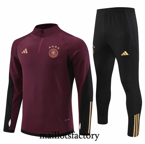 Maillots factory 23078 Survetement du foot Allemagne 2022/23 Pas Cher Fiable