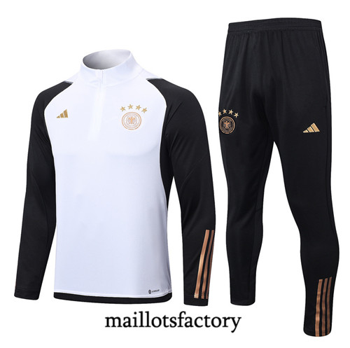 Achat Maillot du Survetement Allemagne 2022/23 Blanc fac tory s0569