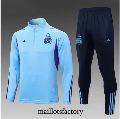 Achat Maillot du Survetement Argentine 2023/24 Bleu fac tory s0599