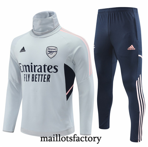 Maillots factory 23116 Survetement du foot Arsenal 2022/23 Blanc Pas Cher Fiable