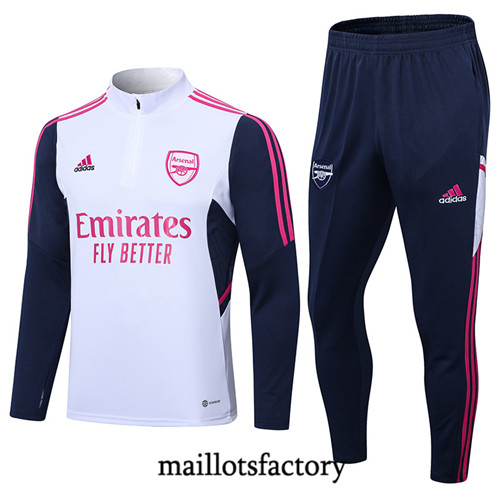 Achat Maillot du Survetement Arsenal 2022/23 noir fac tory s0637